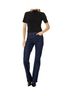 Sanctuary Solid Black Less Is More Tee in Black Size XS - photo 5