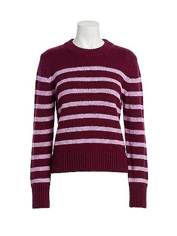 Rails Alise Sweater in Mulberry Stripe (view 1)