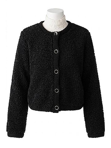 Sanctuary Cozy Cardigan in Black (view 1)