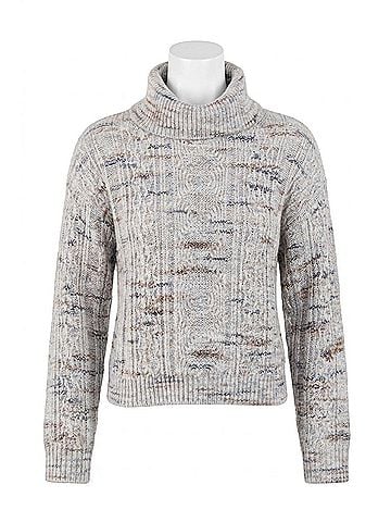 Sanctuary Cozy Mornings Pullover in Light Mineral Multi (view 1)