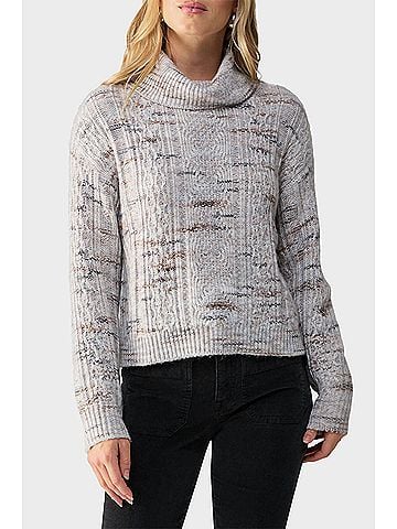 Sanctuary Cozy Mornings Pullover in Light Mineral Multi (view 2)