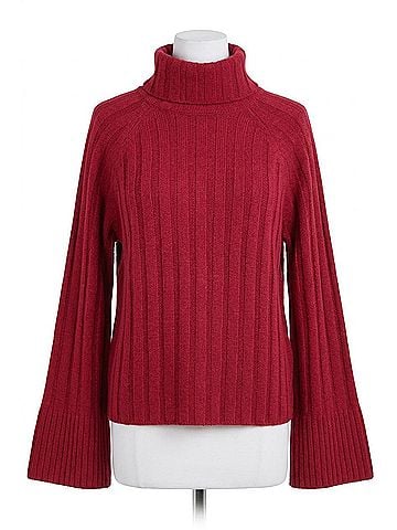 Sanctuary It's Cold Outside Cowl Neck Sweater in Cranberry (view 1)