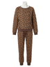 Mittoshop Animal Print Brown Leopard Pullover Sweater in Brown Size S - photo 1