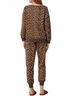 Mittoshop Animal Print Brown Leopard Pullover Sweater in Brown Size S - photo 3