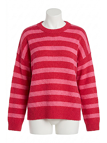 Xirena Lela Crewneck Sweater in Red Rose (view 1)