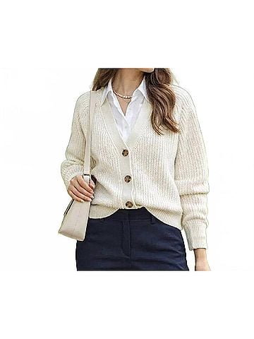 Tommy Bahama Cabana Solstice Cardigan in Coconut (view 2)
