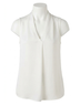 Joseph Ribkoff Solid White V-Neck Sleeveless Pullover in Winter White Size 10 - photo 1