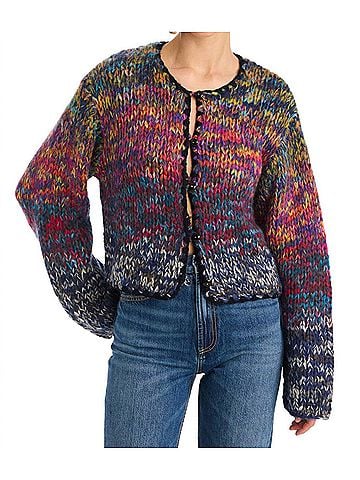 Allison Dora Cardigan in Rainbow (view 2)