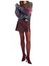 Allison Red Dora Cardigan in Rainbow Size L - photo 5