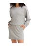 Allison Gray Rhinestone Cropped Pullover in Heather Grey Size M - photo 5