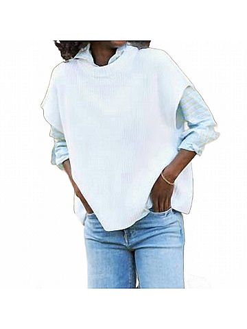 Frank & Eileen Women's Montecito Top in White (view 2)