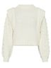 FARM Rio Solid White Braided Pullover Sweater in Off-White Size XL - photo 3