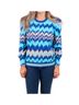 Emily McCarthy Blue Julia Sweater in Ripple Size XS - photo 6
