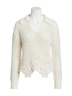 Rails Solid White Louise Top in Ivory Size S - photo 1