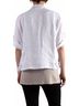 GiGi Moda Solid White Leggera Open Fornt Jacket in White One size - photo 3