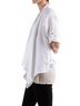 GiGi Moda Solid White Leggera Open Fornt Jacket in White One size - photo 4