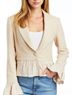 Drew Solid Brown Madilyn Jacket in Sand Size L - photo 3