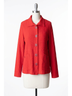 Habitat Solid Red Pucker Weave Statement Jacket in Red Size XS - photo 1