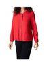 Habitat Solid Red Pucker Weave Statement Jacket in Red Size XS - photo 2