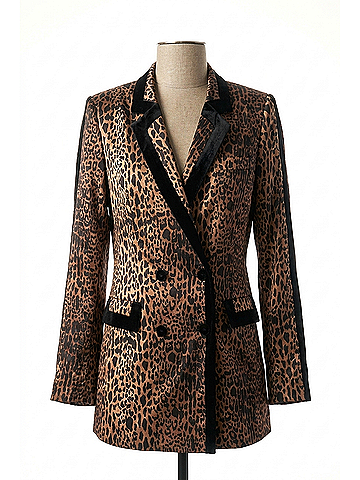 Emily McCarthy Bristol Blazer in Lady Leopard (view 1)