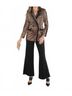 Emily McCarthy Animal Print Brown Bristol Blazer in Lady Leopard Size XS - photo 5