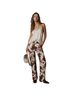 Reformation Animal Print Brown White Casual Pants Size 26 - photo 1