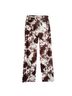 Reformation Animal Print Brown White Casual Pants Size 26 - photo 3