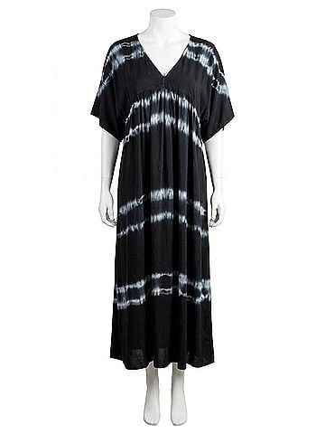 GiGi Moda Novella Empire Dress in Black (view 1)