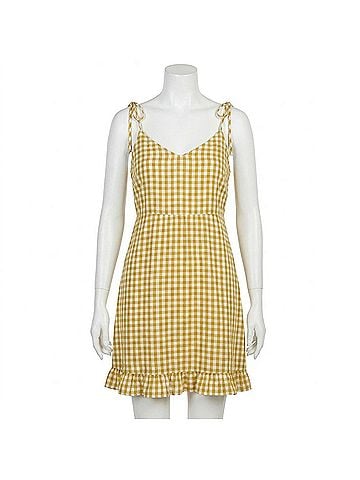 Billabong Heart Breaker Dress in Green (view 1)