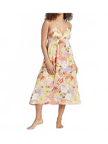 Billabong Sunset Skies Dress in Multi (view 2)