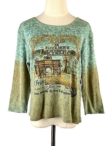 Faded Glory 3/4 Sleeve T-Shirt (view 1)