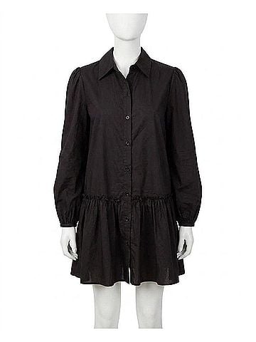 Sundays Imogen Mini Dress in Black (view 1)