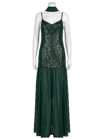Show Me Your Mumu Dalia Maxi Dress in Green (view 1)
