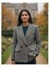 Anine Bing Houndstooth Black White Blazer Size M - photo 4
