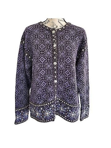 Nomadic Traders Vintage Nordic Cardigan Sweater Cardigan (view 1)