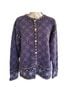 Nomadic Traders Fair Isle Purple Cardigan Size M - photo 1