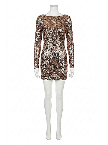 Olivaceous Jaycee Dress in Leopard (view 1)