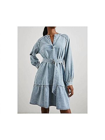 Rails Lila Dress in Faded Indigo (view 2)