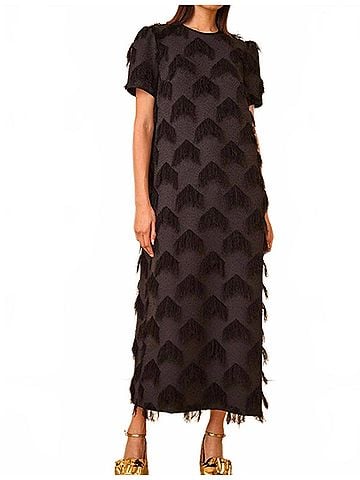 Hunter Bell Valerie Dress in Black (view 2)
