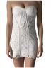 Rococo Sand White Strapless Short Dress in White Size S - photo 3
