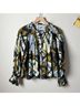 Othilia 100% Cotton Floral Multi Color Blouse Size S - photo 5