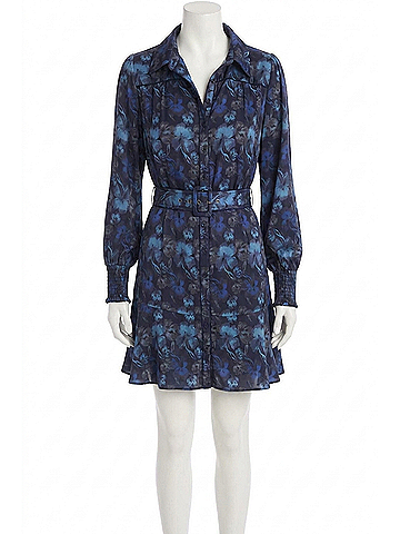 Allison Dylan Mini Dress in Midnight Floral (view 1)