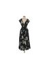 Free People 100% Polyester Floral Black Multi Color Cocktail Dress Size 6 - photo 1
