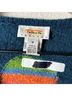 Talbots 100% Wool Print Multi Color Blue Wool Cardigan Size M - photo 6