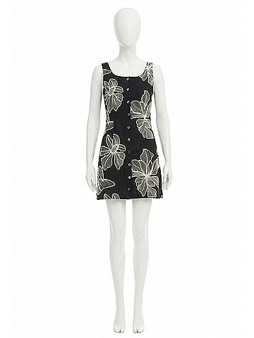 Allison Renee Mini Dress in Black (view 1)