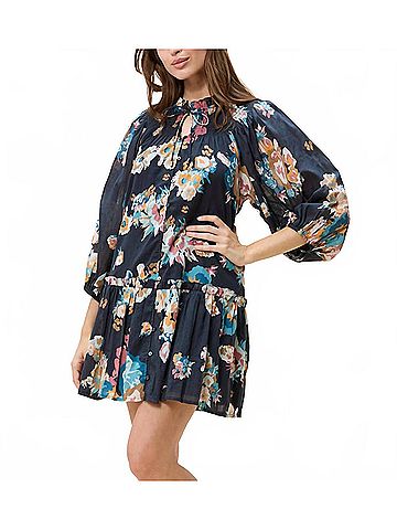 Cleobella Emmanuelle Mini Dress in Vitet Floral (view 2)