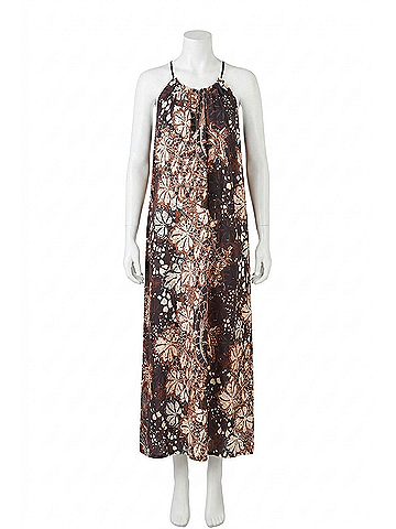 Hatch The Zahara Linen Maxi Dress in Isla Floral (view 1)