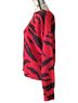 Elliott Lauren Animal Print Red Black Pullover Sweater Size XS - photo 3