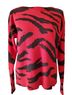 Elliott Lauren Animal Print Red Black Pullover Sweater Size XS - photo 1