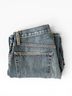RE/DONE 100% Cotton 65% Polyester Blue Jeans Size 28 - photo 5